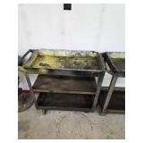 METAL 2-TIER UTILITY SHOP CART #2