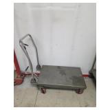 PITTSBURGH HYDRAULIC TABLE CART