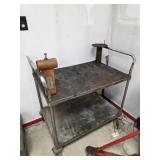 CUSTOMIZED ROLLER METAL SHOP CART