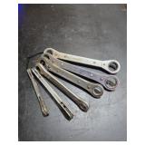 7 ASSORTED RATCHET WRENCHES