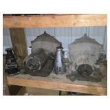 PAIR OF VINTAGE AUTOMOTIVE AUTO TRANSMISSIONS