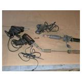 VINTAGE SOLDERING GUNS AND IRONS