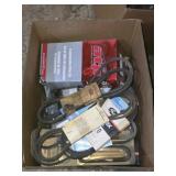 BOX LOT ASSORTED AUTOMOTIVE PARTS