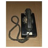 VINTAGE WESTERN ELECTRCU DIAL WALL PHONE