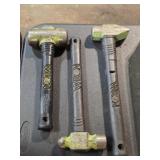 3 WILTON HEAVY DUTY HAMMERS