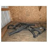 PAIR OF STEEL HEADERS