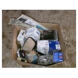 BOX LOT ASSORTED AUTO PARTS