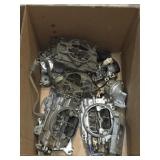 BOX LOT ASSORTED CARBURETORS