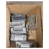 BOX LOT ASSORTED AUTOMOTIVE RADIOS