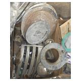 BOX LOT ASSORTED VINTAGE AUTOMOBILE PARTS