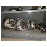 4 vintage electric power tools - Craftsman