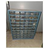 60 drawer storage organizer with contents, must