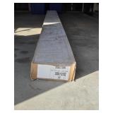 24 pieces new double 4-in Ivory siding, 12 ft 6