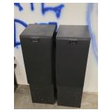 2 vintage KEF Q Series floor speakers, SP3137