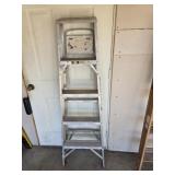Werner model 365 aluminum 5 foot step ladder