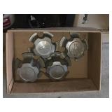 4 Chevrolet plastic center caps