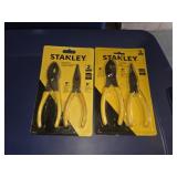 2 new Stanley two-piece pliers sets