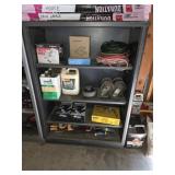 Vintage Steelcase storage shelving unit, shelving