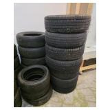 21 assorted tires - 185/55r15, 175/55r15,