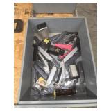 Metal drawer with large quantity utility knives