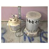 Vintage Mr Heater 80,000 BTU propane heater with