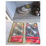 Box lot assorted saw blades