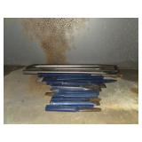 Box lot assorted punches and chisels