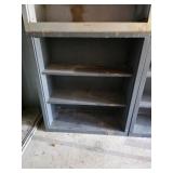 Vintage Steelcase storage shelving unit, 42 x