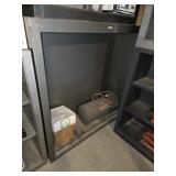Vintage Kewanee MFG Co steel storage shelving unit