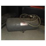 Vintage Speedaire portable air tank