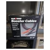 New plus start booster cables 12 ft / 6 gauge