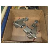 2 vintage clamp style 2.25 in bench vises
