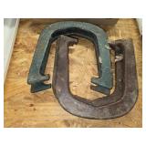 Set of vintage Ringer steel horseshoes