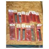 Assorted new Milwaukee jigsaw blades