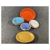 Fiesta veggie bowls/serving platters & bowls