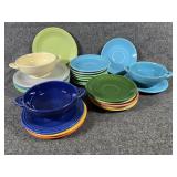 Fiesta small plates & small bowls