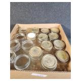 Vintage canning jars.