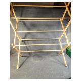 Clothes drying rack.