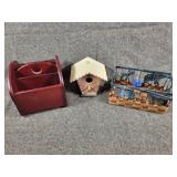 Office organizer, basket decor & Christmas decor