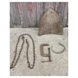 Chisel, Chain, C-Clamp, Pipe Clamp