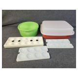 Tupperware Containers, Egg Holders