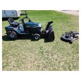 Craftsman Lawn Tractor with Mower Deck and Snow