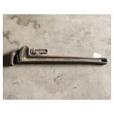 Pipe wrench.