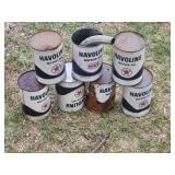 Havoline Motor Oil Cans