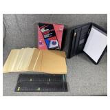 Office supplies-sheet covers, folders & papers