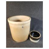 2 crocks. Large and small.