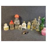 Vintage jars from avon and more.
