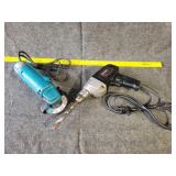 4" Disc Grinder and craftsman 1/2 drill working