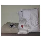 Heated blanket & pillows