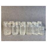 Miscellaneous Ball and Mason jars in various